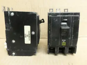 Qob360vh Square D Qob 3 Pole 60 Amp 240v Yellow Circuit Breaker Bolt-on Flawed