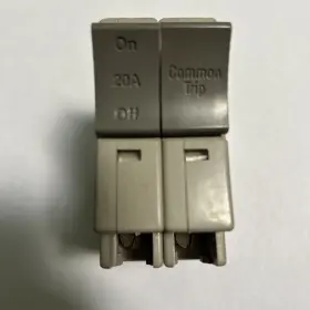Sdt220 Square D Trilliant 20 Amp 120/240 Volt Double Pole Circuit Breaker Flaw
