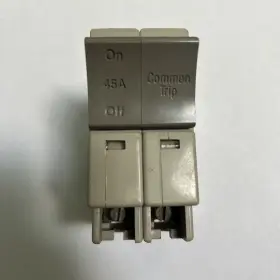 Sdt245 Square D Trilliant 45 Amp 120/240 Volt Double Pole Circuit Breaker Tested
