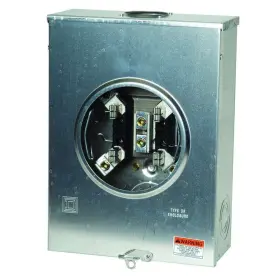 Uatrs213b Square D Meter Socket 11 Inch Wx15 H Ringless-no Bypass 200 Amp Overhead/underground