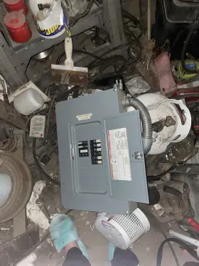 R-2160 Square Electric Cabinet Front Center