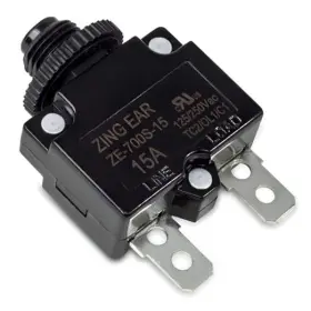 Sp00070s15mp Switchprince Ze-700s-15 15a Thermal Push Button Circuit Breaker Mini Resettable Overload