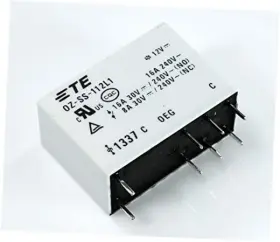 Oz-ss-112l1 Te Connectivity / Oeg 1649399-4 200 Relay 16a Silver Tin Oxide Contact Normally Open