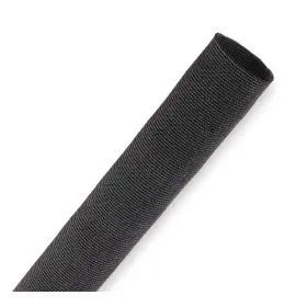 Dfn2.07bk50 Techflex Braided Sleeving 2.062 Inch 50 Ft. Black 2rml6