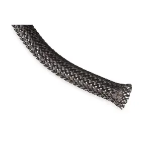 Hwn1.00bk10 Techflex Sleeving 1 In Heavy Wall Black 10 Ft 2rlp7