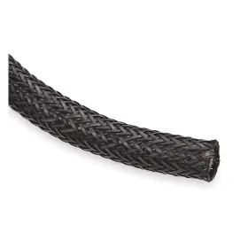 Nhn0.75bk10 Techflex Braided Sleeving 0.750 Inch 10 Ft. Black 2rpd3