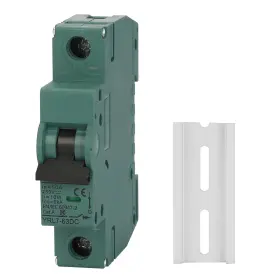 Tomshiele Ts-pcb-1p50a 50 Amp Miniature Solar Panels Circuit Breaker 250v 1 Pole Dc Green