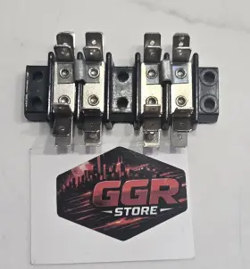 Blk00905 Trane Block Terminal 250v 20 Amp 4 Pole 210478