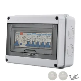 8way-8.3x6.5x3.9 Tulabu Ht-pz-8way 8 Way Miniature Circuit Breakers With Waterproof