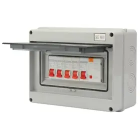 Vanttokeey Bbs4 4-way Breaker Box Set Consumer Unit 63a 30ma Residual Current Device Rcd And