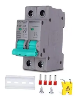 Voltwit Nbt1-100-40n Dc Circuit Breaker 1000v Solar Pv Disconnect Switch Thermal 40a