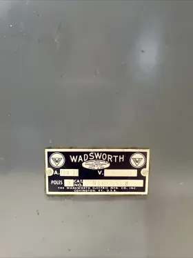 N100rwl8 Wadsworth 60m0 100-30 Amp 120-240 Volt 3 Pole Fuse Pull Panel #2
