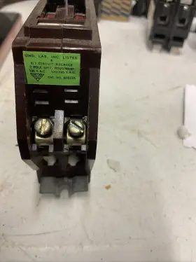 B1515n Wadsworth B1515 Twin Tandem 2 Pole 15 Amp Circuit Breaker- Ecs #2