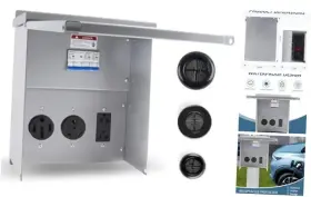 Wenzhou Yuxuan Electronic Commerce Co. Ltd 700721193851 Rv Electrical Panel 20 30 50 Amp Receptacle Outlet