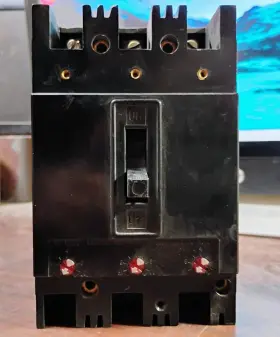 458d732g04 Westinghouse Ab De-ion Circuit Breaker 10 Amp 3-pole Pre-owned Good #2