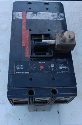 Nc31200f Westinghouse Breaker Nc3 1200f 1200 Amp / Ohmed Out Ok #2
