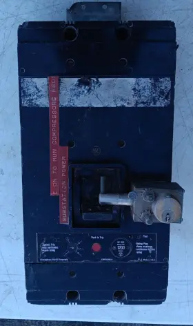 Nc31200f Westinghouse Breaker Nc3 1200f 1200 Amp / Ohmed Out Ok