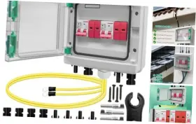 Stasds0509 Xflyparts 63 Amp Solar Disconnect Switch Dc Breaker Box With Surge Protector Ip65