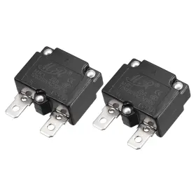 Dc32v Zaplyte 680811552921 2 Pcs Circuit Overload Protector 20a Ac125/250v Automatic Reset Breaker