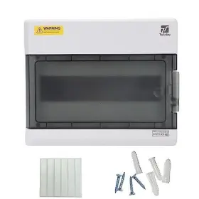 Zx-shpn-ip66-12way Zhongxin Waterproof 12 Way Breaker Box Ip66 Pc/abs Alloy Way-10.4 8.7 4.3 Inch #2
