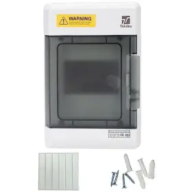 Zx-shpn-ip66-4way Zhongxin Waterproof 4 Way Breaker Box Ip66 Pc/abs Alloy Plastic Way-4.9 7.5 3.9 Inch #2