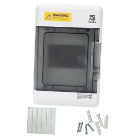 Zx-shpn-ip66-4way Zhongxin Waterproof 4 Way Breaker Box Ip66 Pc/abs Alloy Plastic Way-4.9 7.5 3.9 Inch