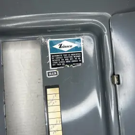 Mlb20 Zinsco 20-40 Load Center Panel Cover 40 Space 200 Amp #2