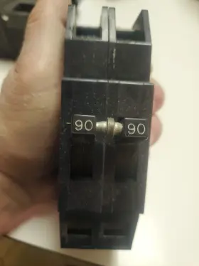 Q290 Zinsco 2 Pole 90 Amp Thick Circuit Breaker.great Condition Shipped Priority