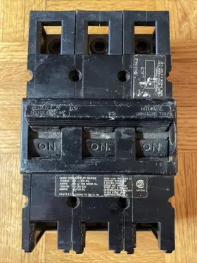 Qfl24 Zinsco Challenger 150 Amp 240v Circuit Breaker Tested