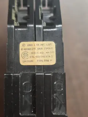 Rc38-2020 Zinsco Sylvania Gte 2 Pole 20 Amp Tandem Breaker #2