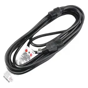 5xfr8id Zoro Select Power Cord Iec C14 Sjt 15 Ft. Blk 10a 16/3