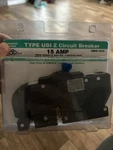 Connecticut Electric UBIZ1515 Zinsco Circuit Breaker Poles Amp 120 V. Fixed Price $45.00.
