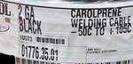 01776 #2AWG Premium Carolprene Welding/battery Cable 105C/600V Black /10FT. Fixed Price $39.99.