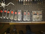 Lot Of 8 Bryant Westinghouse Circuit Breakers 10A 20A 60A Used Free Shipping. Fixed Price $54.95.