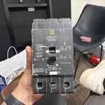 Square EDB34100 Amp 3-POLE 480V Bolt-on Circuit Breaker Unused Take-off. Fixed Price $110.00.