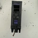 Abb Ge Circuit Breaker, THQL1120AF2, Amp 20A, Pole, 120V. Fixed Price $39.95.