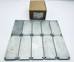 Box Of 10 Eaton Crouse-hinds RSP0SA Conduit Blank Hub Plate 8" 3-1/2" NEMA3. Fixed Price $79.99.