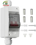 Cnlonqcom Solar Disconnect Switch 20A DC1000V Circuit Breaker 2P With Pv.... Fixed Price $31.99.