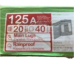 Square Homeline Amp Outdoor Main Lug Load Center 20/40 HOM2040L125PRB. Fixed Price $129.95.