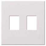 Lutron VWP-2-WH Dimmer/swch Wll PLT,STND;WHT,2GNG,MATTE 5PWP5. Fixed Price $57.49.