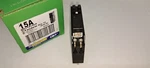 Square QOT1515 Tandem Twin Amp Mini Circuit Breaker With Hook New. Fixed Price $14.95.