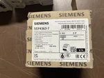 Siemens Mcb C63 3P 400V New In Box. Fixed Price $99.00.
