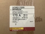 Square D HOM2175BB Breaker 2POLE 175AMP 120/240V New In Box. Fixed Price $175.00.