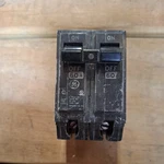 THQB2160 General Electric Amp Pole 120/240 Volt Bolt On Circuit Breaker. Fixed Price $42.00.