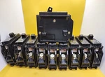 Box Of 10 New! Square D HOM120 Pole 20A, 120/240V Circuit Breaker 1WS3-4. Fixed Price $100.00.