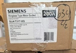 Siemens Ringless Type Meter Socket 200 4 Jaw 1-PHASE Outdoor Use SUAT317-0G. Fixed Price $70.00.