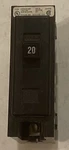 Cutler-hammer Quicklag Hacr 20A 1 Pole Type Qc-ba Circuit Breaker. Fixed Price $7.99.