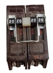 Wadsworth /B220220 /quadplex /20/20/20/20 A/breaker B220-220/METAL (L000. Fixed Price $160.00.