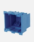 Pair Of Carlon BH234R Gang Old Work Super Blue Box Remodel Cut In. Fixed Price $25.00.