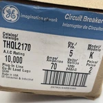 General Electric THQL2170 70-AMP 2-POLE 120/240VAC Breaker. Fixed Price $24.95.
